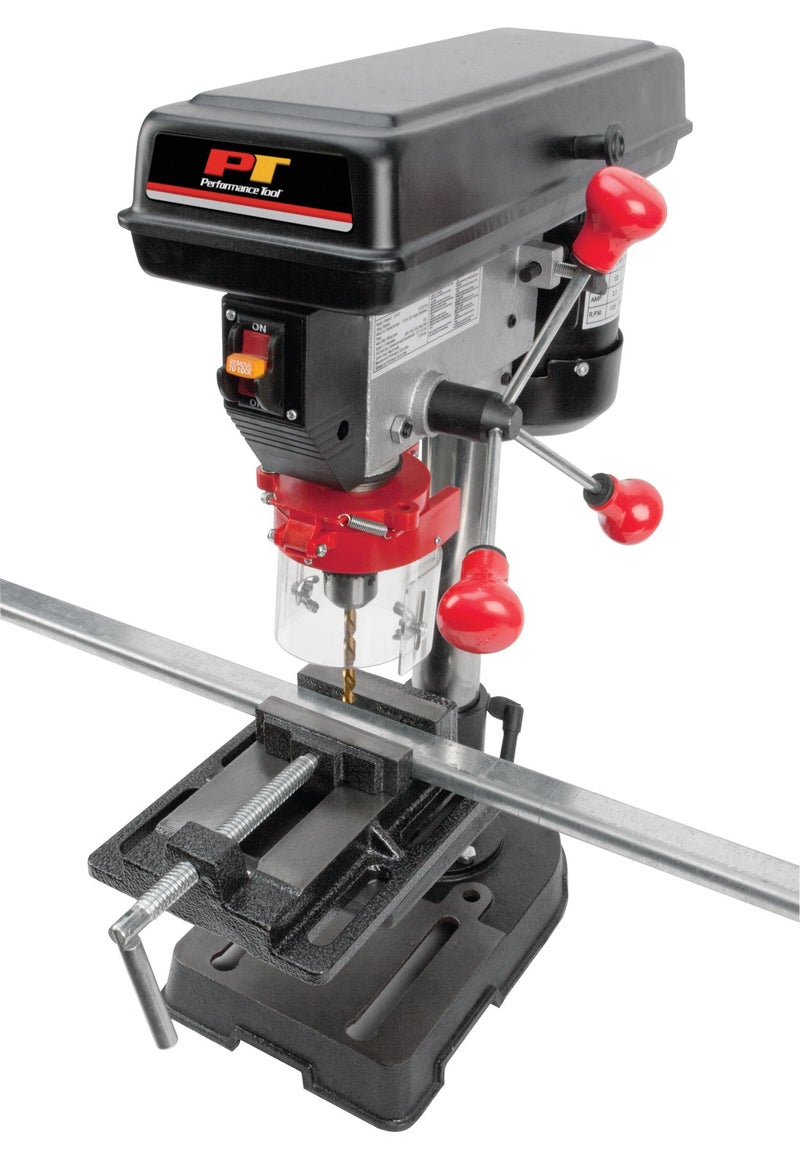 Performance Tool W3902 Drill Press Vise with Replaceable Hardened Steel Jaws and Precision Ground Base for Milling and Grinding, 4-Inch Jaw Opening - Image 2